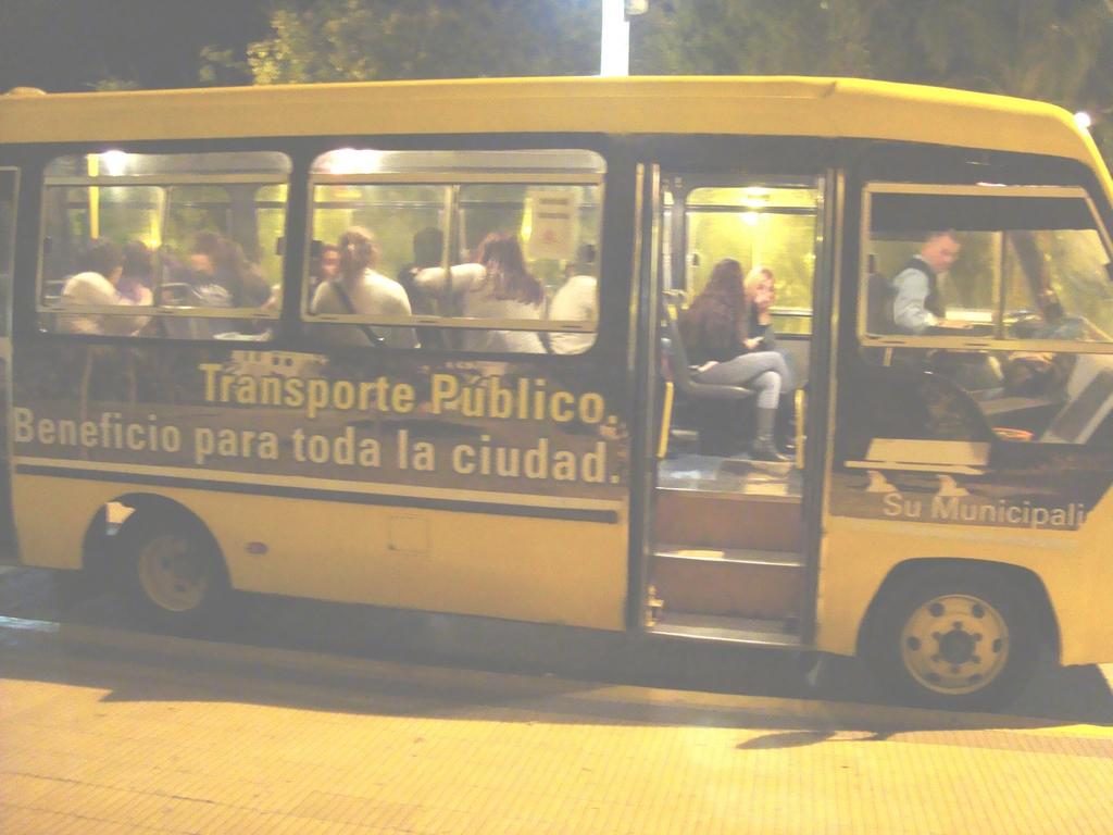 Habrá servicio de Bolichebus para año nuevo