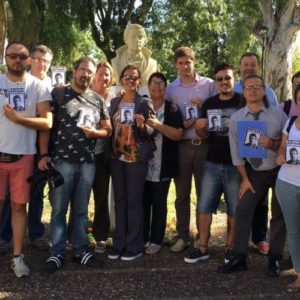 Los trabajadores de prensa no olvidan a José Luis Cabezas