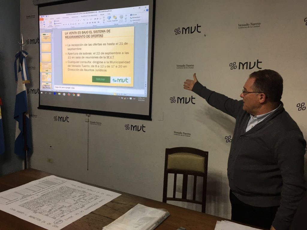 Nueva presentación de ofertas para adquirir lotes municipales