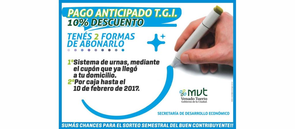 TGI – Pago anticipado