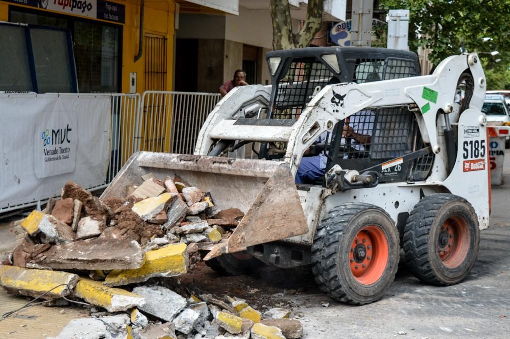 Comenzaron las obras de remodelación de calle Belgrano