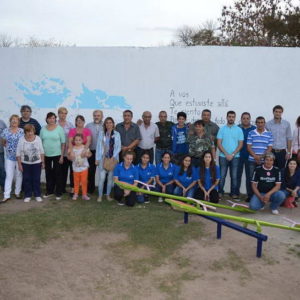 Inauguraron plazoleta en el barrio Malvinas Argentinas