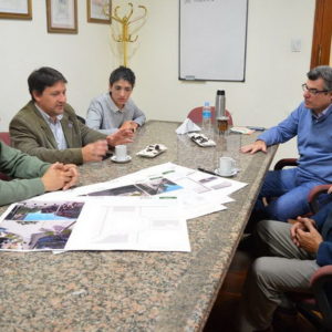 El intendente Freyre recibió a dirigente de CAME