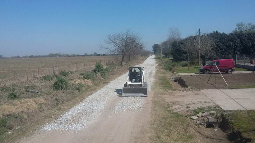 El municipio encalizó 550 cuadras en distintos barrios