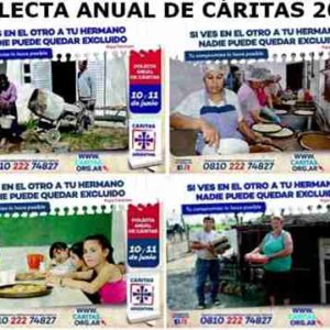 Colecta anual de Cáritas 2017 Colecta anual de Cáritas 2017