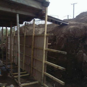 Tabicado en puente Cayetano Silva