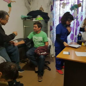 Jornada de registro de medidas corporales y controles