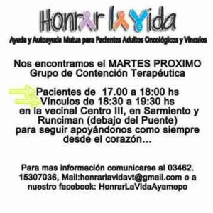 Actividades de Honrar la Vida Actividades de Honrar la Vida