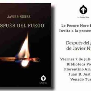 Javier Núñez presenta su novela “Después del fuego” Javier Núñez presenta su novela “Después del fuego”