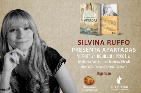 Silvina Ruffo presenta su libro “Apartadas”