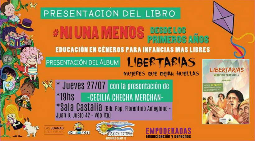 Presentación del libro “Libertarias”