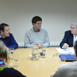 El municipio presentó en rosario informe hídrico y elevó plan de emisarios El municipio presentó en rosario informe hídrico y elevó plan de emisarios