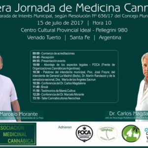 Primera Jornada de Medicina Cannábica Primera Jornada de Medicina Cannábica