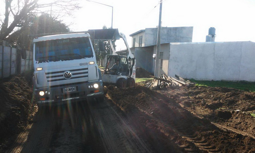 Obras en los Pasajes Venado y Perú