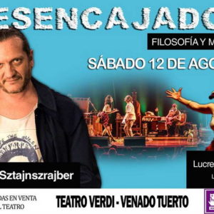 Darío Sztajnszrajber presenta su espectáculo “Desencajados” Darío Sztajnszrajber presenta su espectáculo “Desencajados”