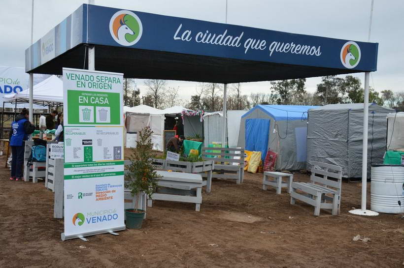 Ecoliving en el stand municipal