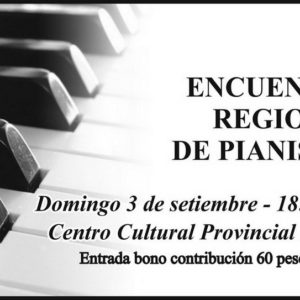 Teatro Ideal recibirá a pianistas de toda la Región Teatro Ideal recibirá a pianistas de toda la Región