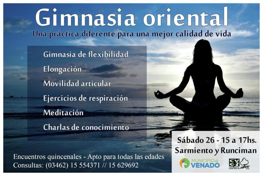 Gimnasia oriental en el puente Gimnasia oriental en el puente