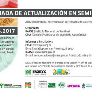 Jornada de actualización de semillas