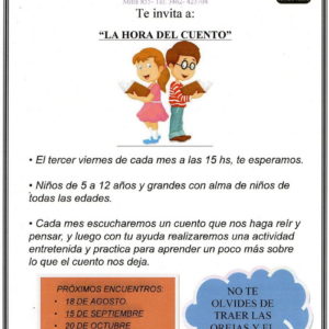 “Hora del Cuento” en Biblioteca Alberdi “Hora del Cuento” en Biblioteca Alberdi