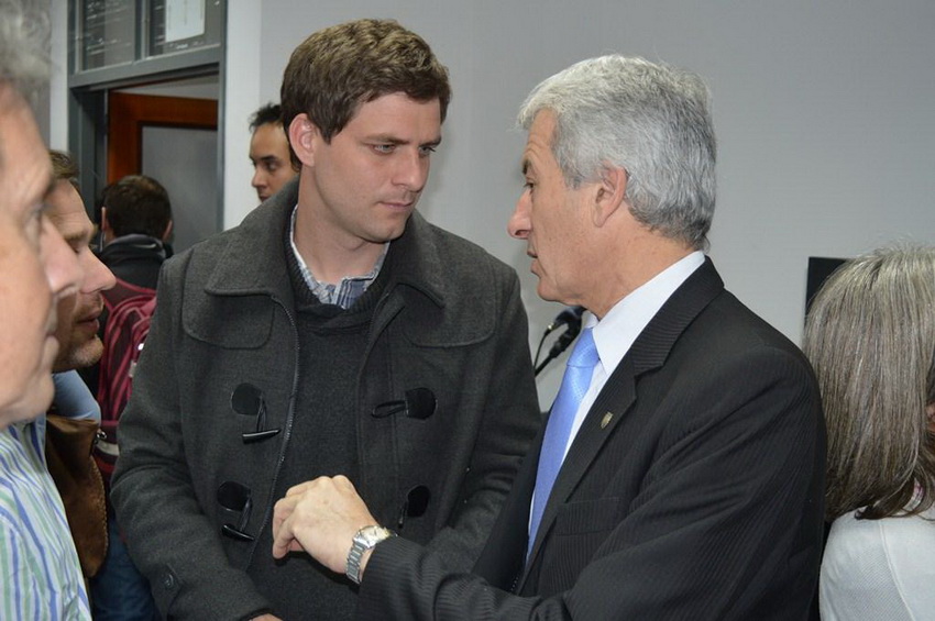 Marenghini participó de la presentación del Plan de Manejo de Recursos Hídricos