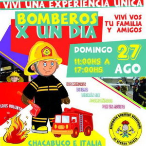 Viví una experiencia única en “Bombero por un día” Viví una experiencia única en “Bombero por un día”