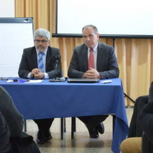Visita del fiscal general Baclini y reunión con el intendente