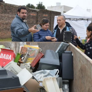 Continúa la recolección de aparatos informáticos en desuso