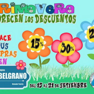 En “La Belgrano” florecen los descuentos En “La Belgrano” florecen los descuentos
