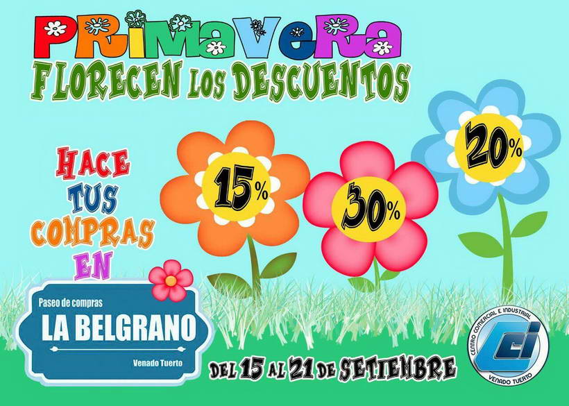 En “La Belgrano” florecen los descuentos En “La Belgrano” florecen los descuentos