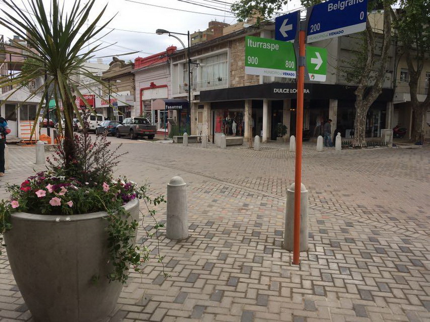 Belgrano e Iturraspe, en etapa de culminación de detalles Belgrano e Iturraspe, en etapa de culminación de detalles