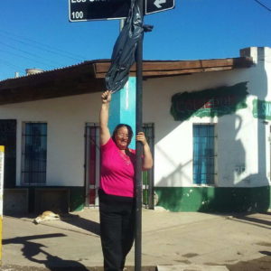 Nuevos nomencladores en barrio Santa Rosa