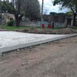 Avances en pavimento y desagües aliviadores Avances en pavimento y desagües aliviadores