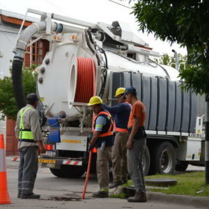 Limpieza y desobstrucción de cañería en Centro II