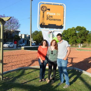 “Plaza de los Pioneros”, un nuevo espacio público en el corredor de calle Sarmiento