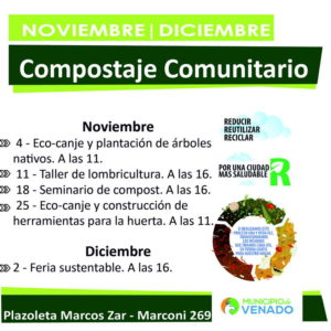 Taller de lombricultura en plazoleta Zar