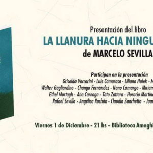 Marcelo Sevilla presenta su libro “La llanura hacia ninguna parte” Marcelo Sevilla presenta su libro “La llanura hacia ninguna parte”