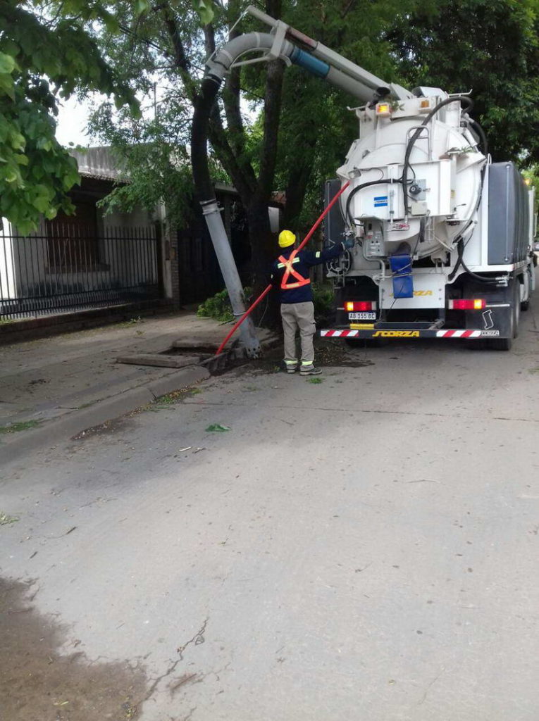 Desobstrucción de cañería
