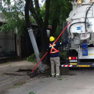 Desobstrucción de cañería Desobstrucción de cañería