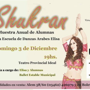 La Escuela Elisa presenta “Shukran” en el Ideal La Escuela Elisa presenta “Shukran” en el Ideal