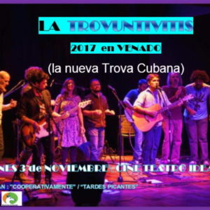 El grupo La Trovuntivitis actuará en el Teatro Ideal El grupo La Trovuntivitis actuará en el Teatro Ideal