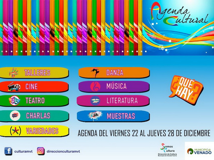 Agenda Cultural del fin de Semana