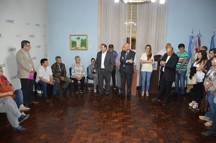 Encuentro del intendente con referentes de distintas iglesias