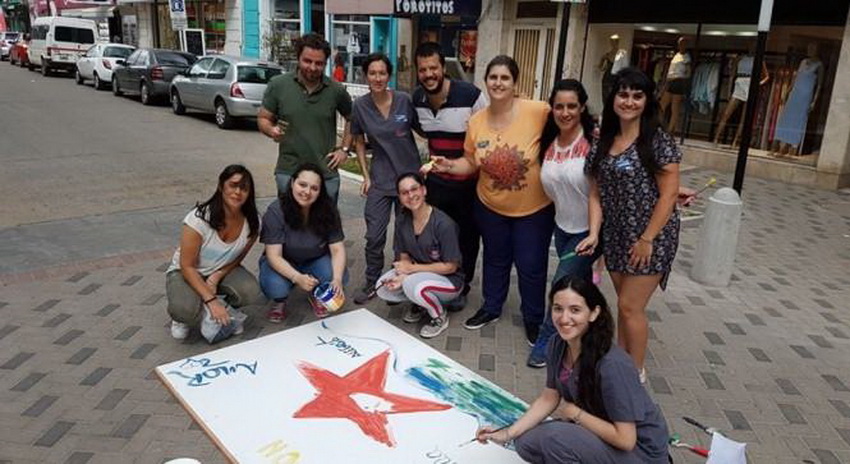 Actividad artística del IUGR por el día de las personas con discapacidad