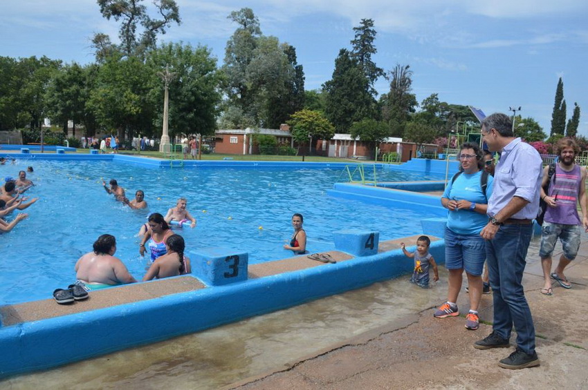 Freyre recorrió las Colonias del Parque Municipal