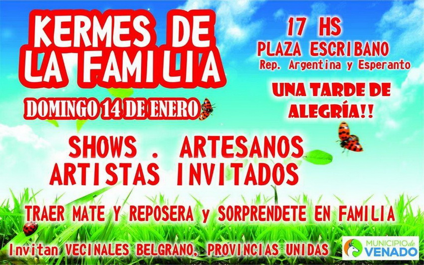 “Kermés de la Familia” en plaza Escribano