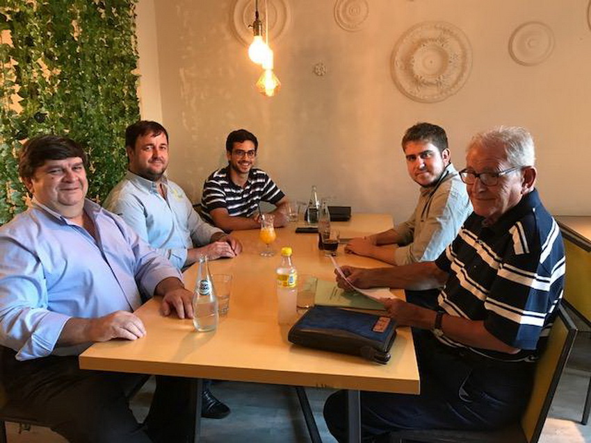 Reunión de avance para la formalización de acuerdos con las empresas generadoras de energía limpia (Biomasa Venado SA y Seeds Energy Group)