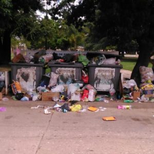 Bonadeo fustigó actos vandálicos contra las estaciones de reciclaje