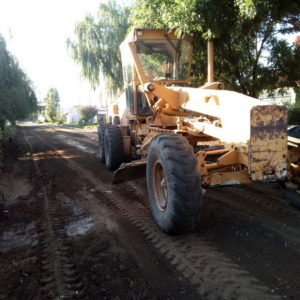 Ejecución de cordón cuneta en Güemes y San Vicente