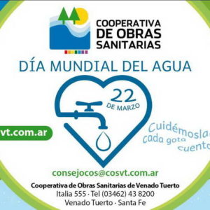 Mensaje en el Día Mundial del Agua